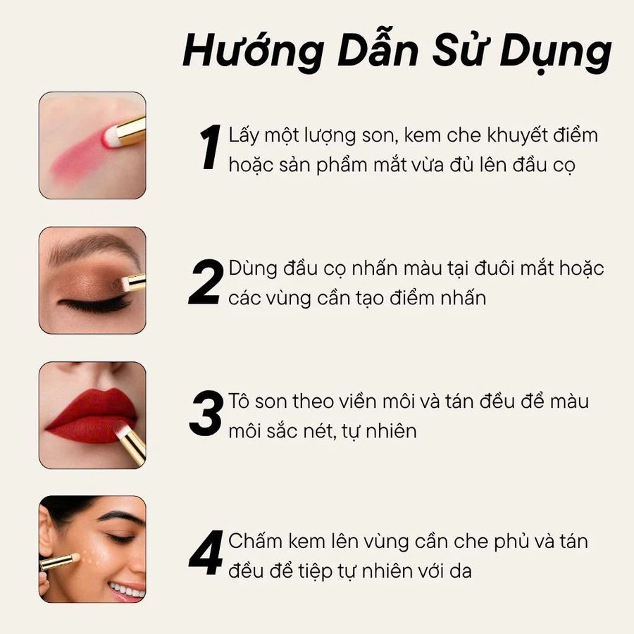  Cọ Tán Phấn Mắt BH Cosmetics Eyeshadow Brush BH179.1